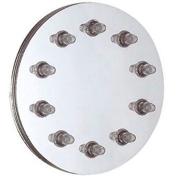 Форсунка для душа Remer NX34JETB Хром — фото 1, Душевые форсунки