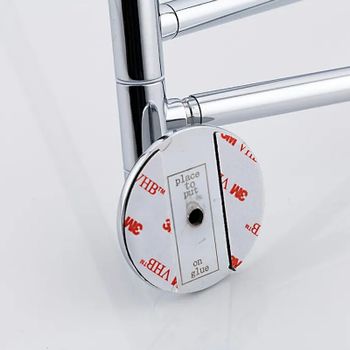 Полотенцедержатель Frap F38 F3813 поворотный Хром — фото 8, Полотенцедержатели