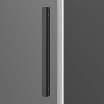 Душевой уголок Vincea Soft 110x90 VSR-3SO9011CLGM профиль Вороненая сталь стекло прозрачное — фото 3, Прямоугольные душевые уголки