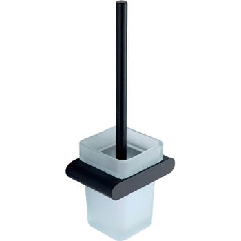 Ершик для унитаза Nofer Capri 16227.N Черный матовый — фото 1, Ершики для унитаза