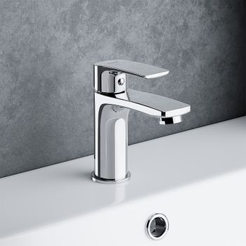 Смеситель для раковины Damixa Eclipse 2.0 480210000 Хром — фото 2, Смесители для раковины