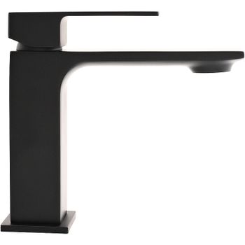 Смеситель для раковины Orange Lutz M04-021b Черный — фото 2, Смесители для раковины