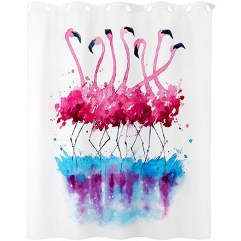 Штора для ванны WasserKRAFT Lossa 200х200 SC-81102 Белая — фото 1, Шторы для ванной