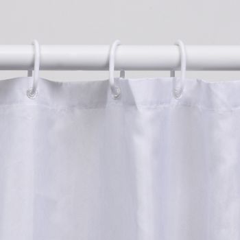 Товар: Штора для ванны WasserKRAFT Lossa 180х200 SC-81103 Белая - фото 3 Штора для ванны WasserKRAFT Lossa 180х200 SC-81103 Белая — фото 3, Шторы для ванной