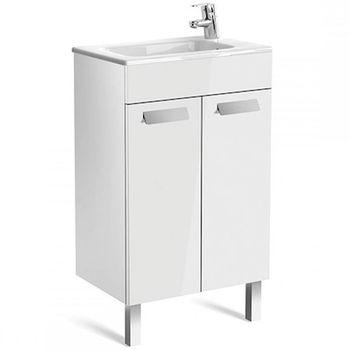 Тумба под раковину Roca Debba 50 ZRU9302710 Белая — фото 1, Тумбы под раковину