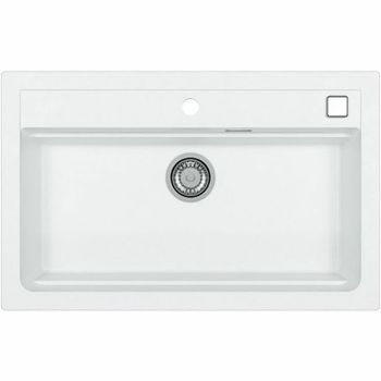 Кухонная мойка Alveus Granital Atrox 40 Arctic G11 790x500 1140443 Белая — фото 1, Кухонные мойки