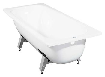 Стальная ванна ВИЗ Donna Vanna DV-23901 Белая орхидея — фото 1, Стальные ванны