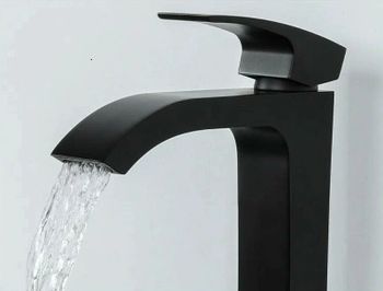 Смеситель для раковины Gappo G07-6 G1007-86 Черный матовый — фото 4, Смесители для раковины