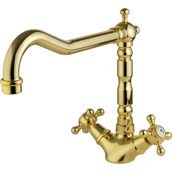 Смеситель для кухни Migliore Revival 18285 Золото — фото 1, Смесители для кухни