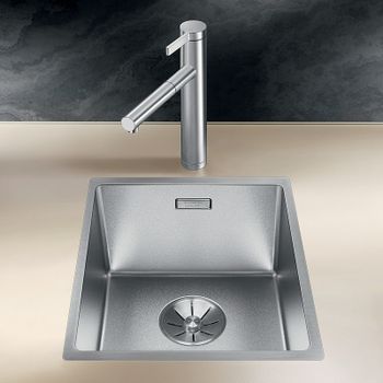 Кухонная мойка Blanco Claron 340-IF 523388 Нержавеющая сталь Durinox — фото 2, Кухонные мойки