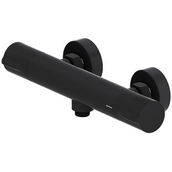 Смеситель для душа Damixa Scandinavian Pure 366000300 с термостатом Черный матовый — фото 1, Смеситель для душа