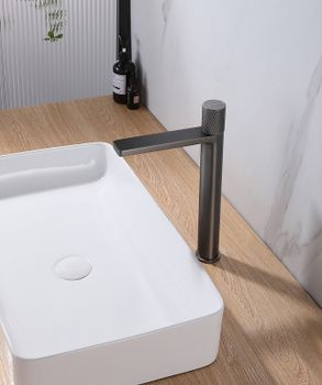 Смеситель для раковины Abber Rund AF8711NG Никель — фото 2, Смесители для раковины