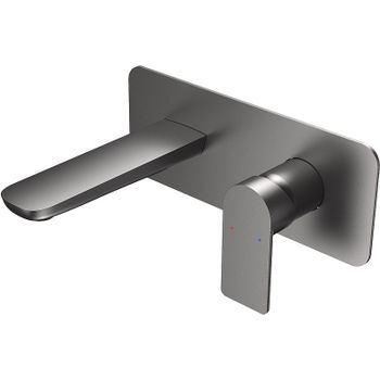 Смеситель для раковины Berges Ventas S 076013 Оружейная сталь — фото 1, Смесители для раковины