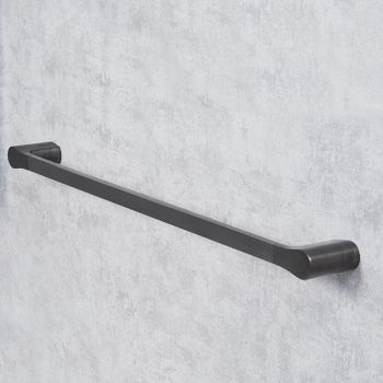 Полотенцедержатель WasserKRAFT Wiese K-8930 Оружейная сталь — фото 2, Полотенцедержатели