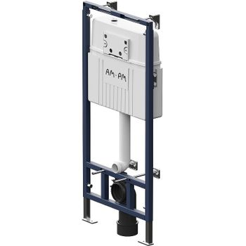 Инсталляция AM.PM MasterFit I012710.0251 для унитаза с клавишей смыва Хром глянцевый — фото 2, Инсталляции для унитазов