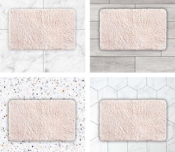 Коврик для ванной комнаты Iddis Decor 50х80 D18M580i12 Розовый — фото 9, Коврики для ванной комнаты