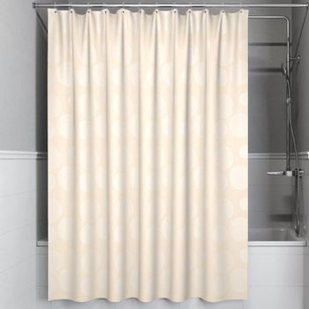 Шторка для ванны Iddis Basic 180х180 B57P118i11 Бежевая — фото 1, Шторы для ванной