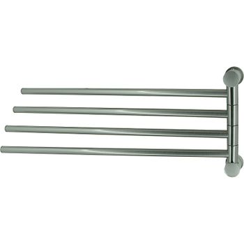 Полотенцедержатель WasserKRAFT K-1034N поворотный Никель — фото 1, Полотенцедержатели