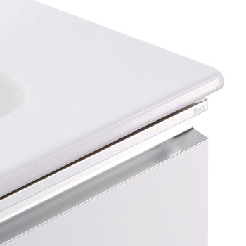 Тумба под раковину Roca The Gap 60 A857397806 подвесная Белый глянец — фото 4, Тумбы под раковину