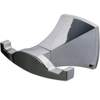 Двойной крючок WasserKRAFT Wern K-2523D Хром — фото 1, Крючки для полотенец