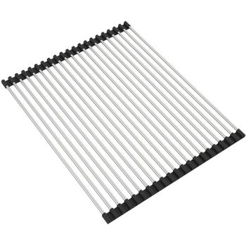 Ролл-мат для кухонной мойки Iddis Kitchen Line ROL35SRi59 Сталь — фото 1, Сушилки для кухонных моек