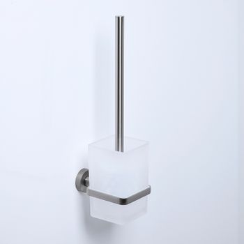 Ершик для унитаза WasserKRAFT Tauber K-64427 Никель — фото 2, Ершики для унитаза