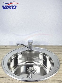 Смеситель для кухни Viko V-6713 Хром — фото 3, Смесители для кухни