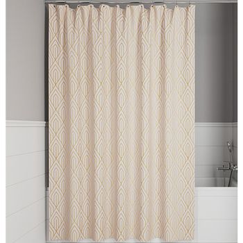 Штора для ванны Iddis Base 240х200 BG01P18i11 Розовая — фото 1, Шторы для ванной