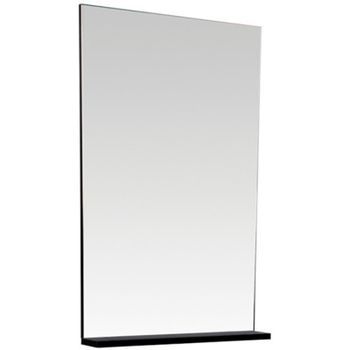 Зеркало Creavit Mass 50 MS4001.01.SS Черное — фото 1, Зеркала в ванную комнату