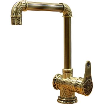 Смеситель для кухни ZorG Antic A 418 K-BR LOFT Бронза — фото 1, Смесители для кухни