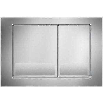 Клавиша смыва Veconi Square VFS-CH VFS001CH Хром глянец — фото 1, Кнопки смыва