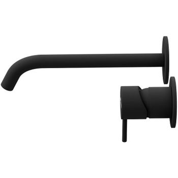 Смеситель для раковины Cezares Leaf LEAF-BLI2-L-NOP Черный матовый — фото 4, Смесители для раковины