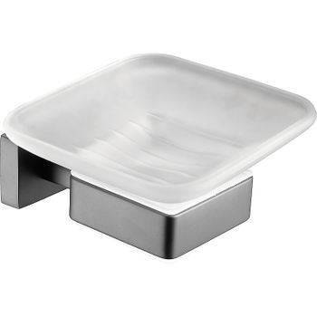 Мыльница Belz B904 B90402 Вороненая сталь — фото 1, Мыльницы