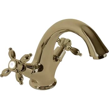 Смеситель для раковины Cezares Nostalgia-LS1-02 Бронза — фото 1, Смесители для раковины