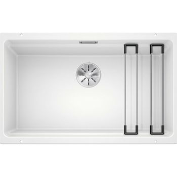 Кухонная мойка Blanco Etagon 700-U Silgranit 525171 Белая — фото 1, Кухонные мойки