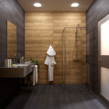 Душевой уголок Triton Каппа-Хром 90х90 Щ0000054220 профиль Хром стекло прозрачное — фото 3, Душевые уголки трапеция