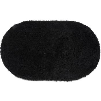 Коврик для ванной комнаты WasserKRAFT Dill 100х60 BM-3941 Caviar — фото 1, Коврики для ванной комнаты