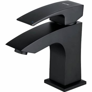 Смеситель для раковины Gappo G07-6 G1007-66 Черный матовый — фото 1, Смесители для раковины