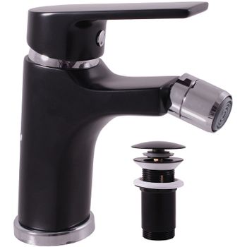 Смеситель для биде Rav Slezak Colorado CO145.5KCMATC Черный матовый Хром — фото 1, Смесители для биде