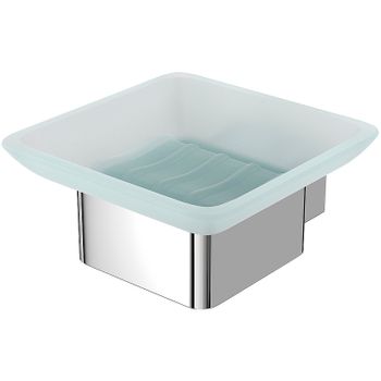 Мыльница Lemark Smooth Line 9741016 Хром — фото 1, Мыльницы