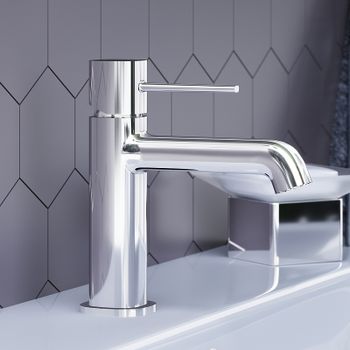 Смеситель для раковины Damixa Sirius 860210000 Хром — фото 3, Смесители для раковины