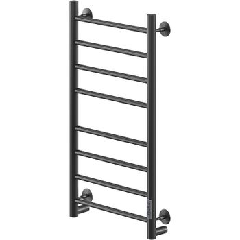 Электрический полотенцесушитель Ника Way-2 80/40 U Черный матовый — фото 1, Электрические полотенцесушители