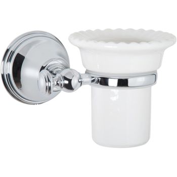 Стакан для зубных щеток TW Harmony TWHA109cr Хром — фото 1, Стаканы для зубных щеток