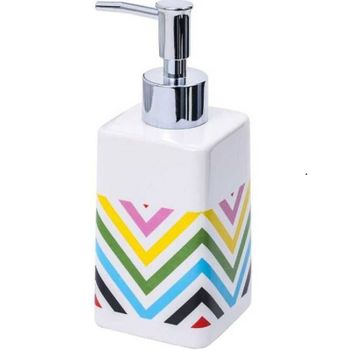 Дозатор жидкого мыла Fixsen Twist FX-1569A-1 Мультиколор — фото 1, Дозаторы