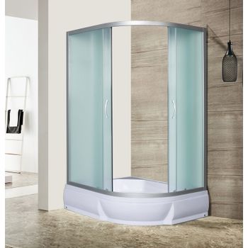 Душевой уголок River Don XL 120x90 МТ L/R 10000003376 без поддона — фото 1, Асимметричные душевые уголки