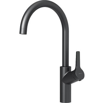 Смеситель для кухни Damixa Eclipse 310720300 Черный матовый — фото 1, Смесители для кухни