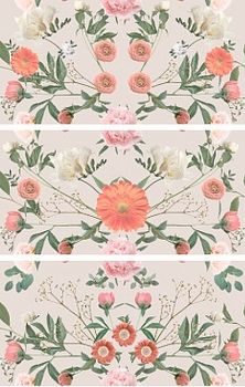 Керамическое панно Creto Seventies Spring mix 06-01-1-37-05-11-3658-0 60х90 см — фото 1, Керамическая плитка