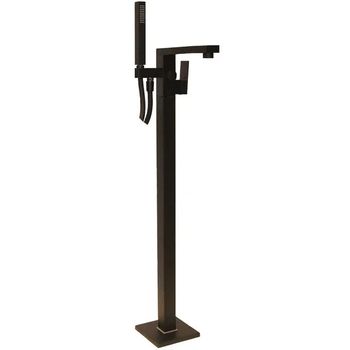 Смеситель для ванны Webert Pegaso PE851101560 Черный матовый — фото 1, Смесители напольные