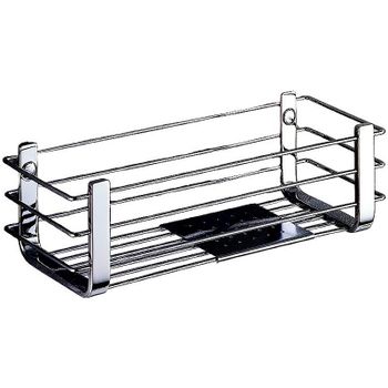 Полка корзина Colombo Design Angolari B9632.HPS1 Нержавеющая сталь — фото 1, Полки для ванной и душа