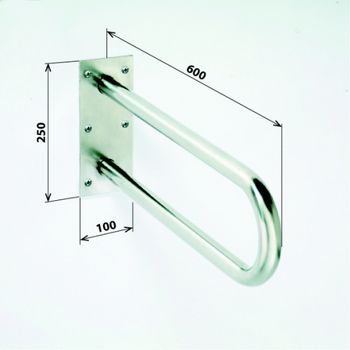 Поручень Bemeta Help 301102054 Белый — фото 2, Поручни для ванной